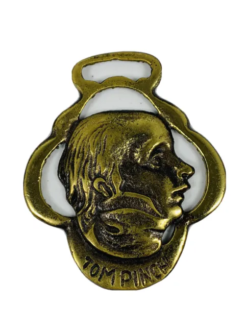 🔥 Horse Harness Brass Medallion Bridle Ornament Tom Pinch Vintage 70’s England