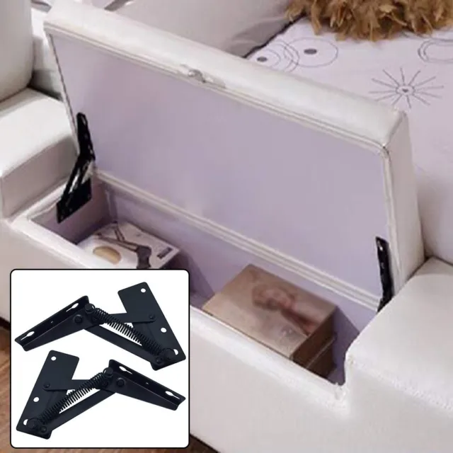Charnière de canapé-lit en acier noir durable avec angle réglable ensemble de