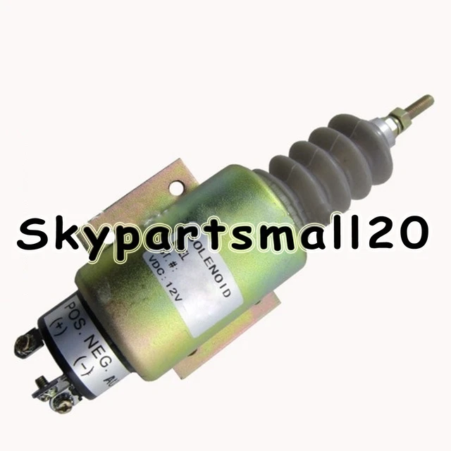 24V Fuel Shutoff Stop Solenoid Valve 2370-24E2U1B2A for Woodward 2300-1503 1pc