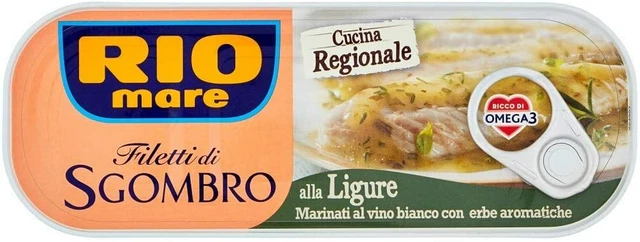 Rio Mare Filetti Sgombro alla ligure , 120g