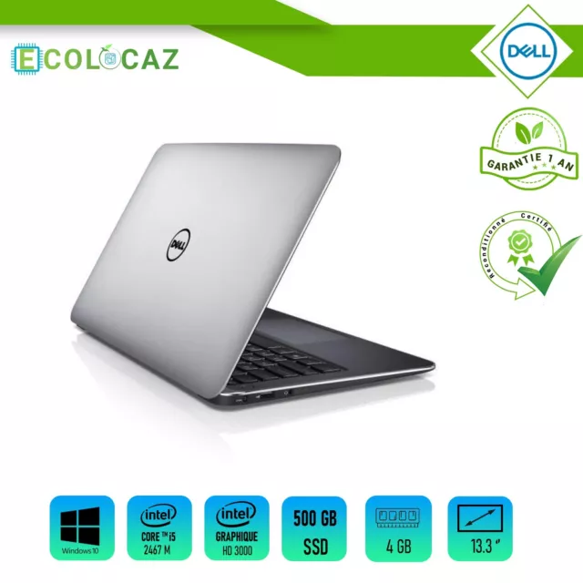 DELL XPS L321X 13"  Intel Core i5-2467M - 500 Go SSD - 4Go RAM 2