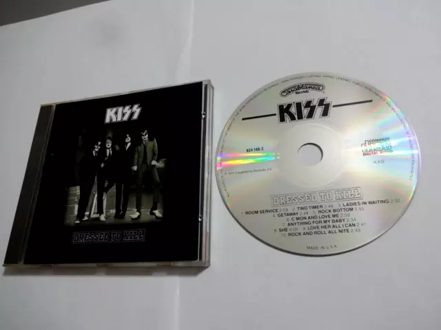 Kiss – Dressed To Kill (CD) USA Pressing