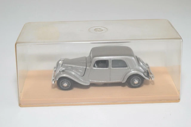 A4 1:43 Eligor Citroen Traction Avant Metallic Gray Mib
