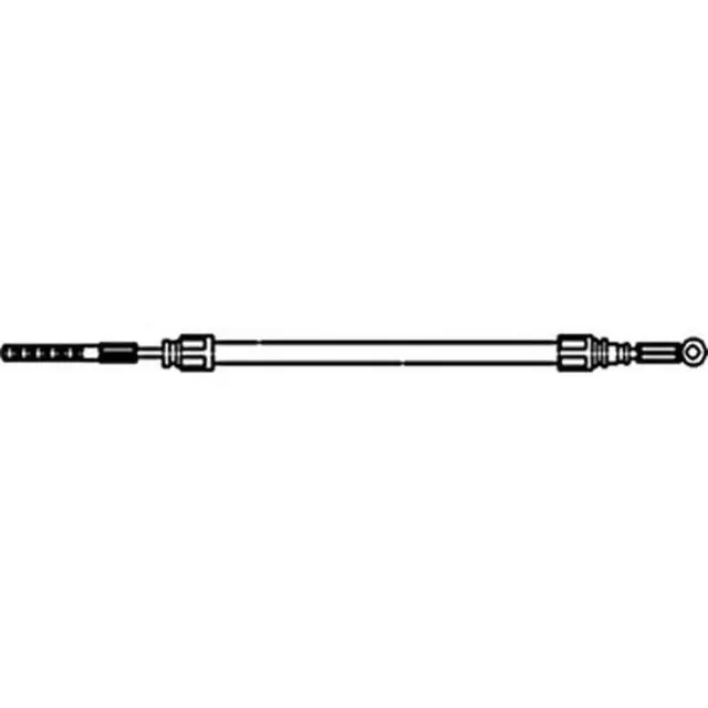 S.57795 Brake Cable - Length: 418mm, Outer cable length: 288mm. Fits Volvo