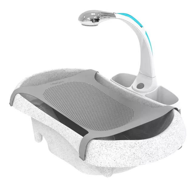 The First Years Rain Shower Baby Bathtub — Baby Spa for Newborn to Toddler — Inc