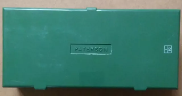 Paterson Double Sided 35mm Slide Case / Box, Holds 100 Slides