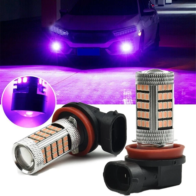 Lampada LED Lampadine LED DRL Luci Rosa Viola Precisione Affidabile Sostituzione