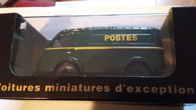 ELIGOR 1/43 RENAULT 1000kg LA POSTES VERT FABRIQUE EN FRANCE