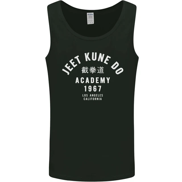 T-shirt Jeet Kune Do Academy - Arts Martiaux - Couleur Noire - Tailles S à 3XL Homme