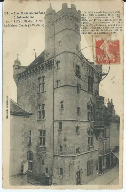 CPA-70 - LUXEUIL-LES-BAINS - La maison carrée