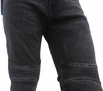 NUOVI JEANS MOTO PRO-FUTURE protezioni CE unisex uomo Ke Vla R nero EUR  99,70 - PicClick IT