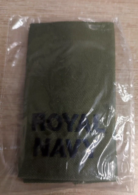 ROYAL NAVY RANK Slides [pair] for MTP Clothing, other ranks. New B20 £3 ...