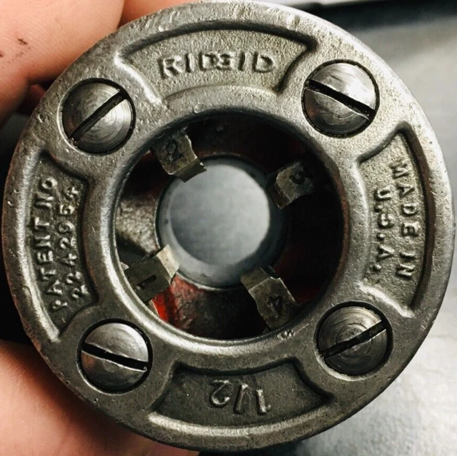 RIGID Die Head 1/2” Die Threader Tool Made In The USA