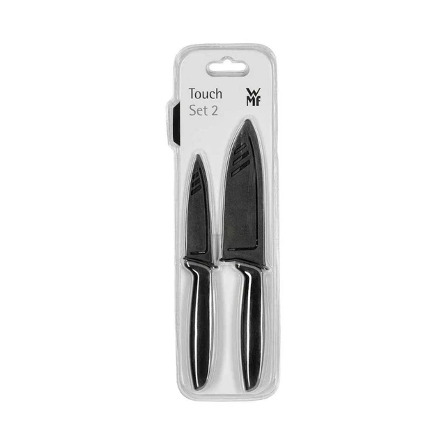 WMF MESSER-SET KÜCHENMESSER Kochmesser, 2-teilig, Touch Stahl, schwarz ...