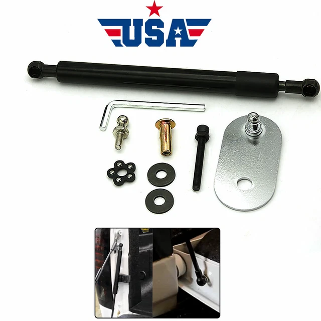 Rear Gas Strut Damper Slowdown Assist Bar Spring Shock Rod For Dodge Ram 3500