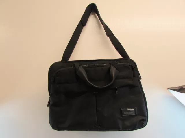 Samsonite Brief Case / Laptop Bag Black 18"x12"x4"