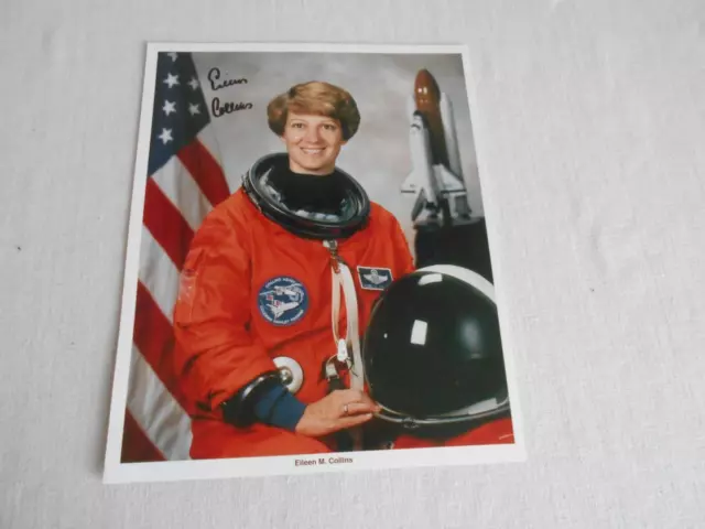 Shuttle NASA Litho original signiert Eileen Collins Space