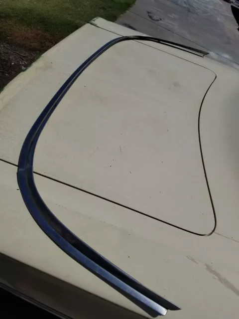 1960 1961 Dodge Polara Chrysler 4 Door Sedan Lower Rear Window Trim Moulding