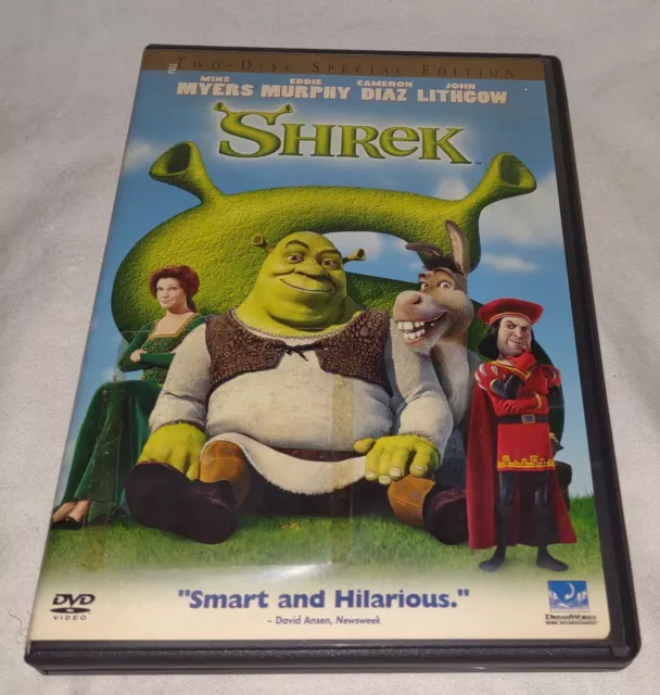 SHREK (DVD, 2003, Full Frame, Widescreen) Movie $8.99 - PicClick