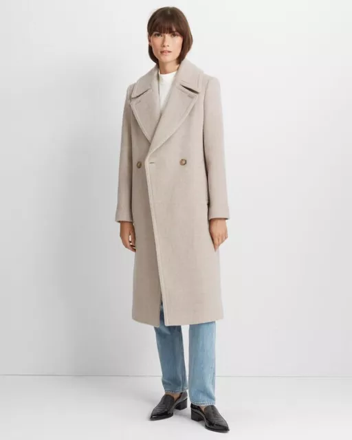 Club Monaco Daylina Coat Manateaux Almond Color Sz S NWT $459.00