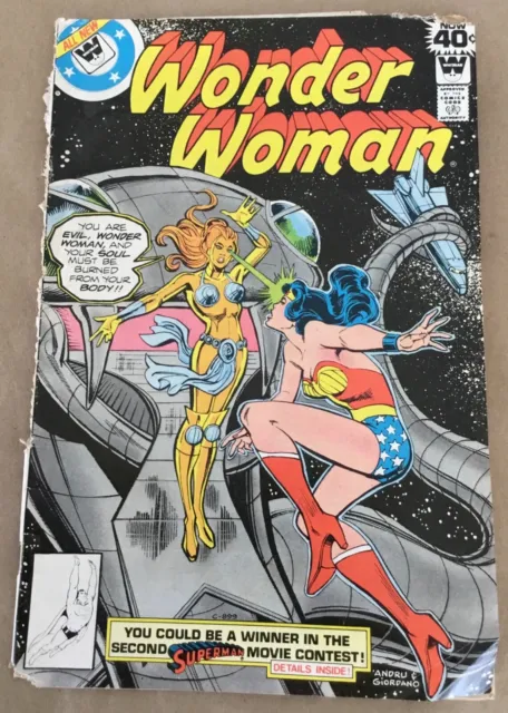 Wonder Woman #252 comic book 1979 DC Ross Andru Dick Giordano Bronze Age vintage