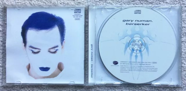 GARY NUMAN Berserker (1999 UK CD Eagle Records - Plus Extra Tracks) 3