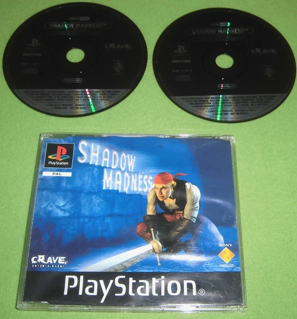 PLAYSTATION PS1 SHADOW Madness [PAL FR] Version PROMO Not For Resale ...