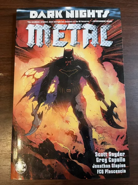 Dark Nights: Metal TPB, DC, Scott Snyder, Greg Capullo, Batman, JLA, Superman