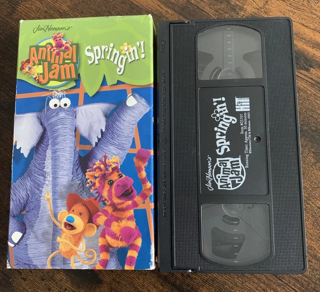 Jim Hensons Animal Jam Springin Vhs 2005 Discovery Ki vrogue.co