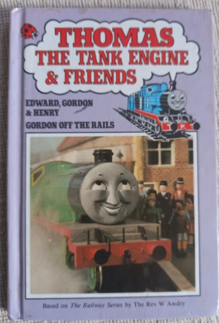 4 VINTAGE 1980S Thomas The Tank Engine &Friends Hardback Ladybird Books ...
