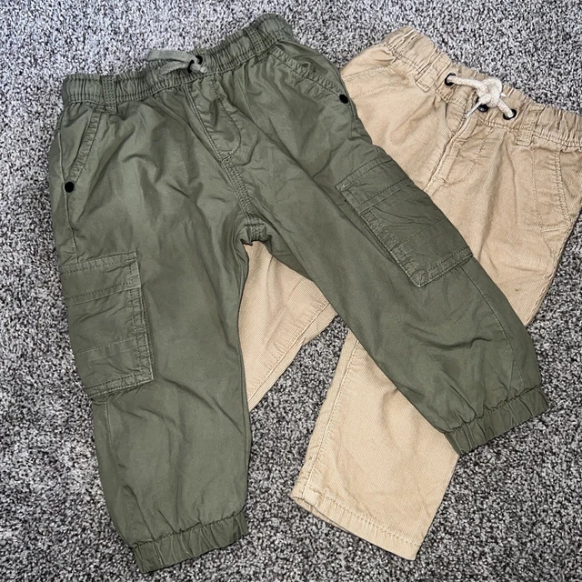 Baby boys cargo trouser bundle Next Gap 12-18 months