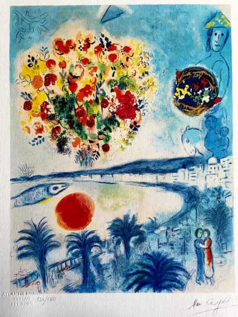 Marc Chagall, Impresión 1978 (Henri Matisse Salvador Dali Man Ray)