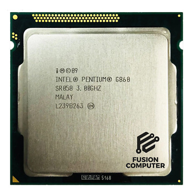 Processore INTEL Pentium G860 SR058 3.00Ghz. Dual Core Socket 1155 CPU