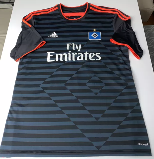 Hamburg HSV Hamburger SV Adidas Trikot 14/15 - LASOGGA - Gr: XL