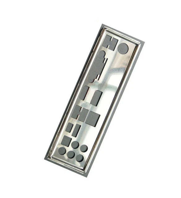 I/O Shield Backplate Per MSI B450M MORTAR TITANIUM - Aperto Mai Usato - 3