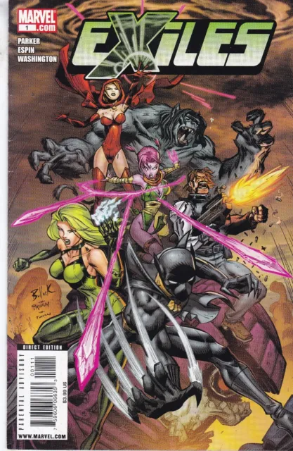 Marvel Comics Exiles Vol. 2 #1 June 2009 Fast P&P Same Day Dispatch