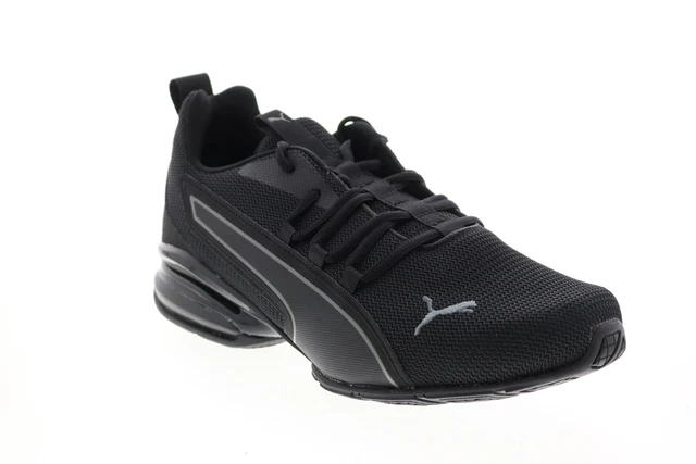 Puma Axelion NXT 19565604 Mens Black Mesh Low Top Athletic Running Shoes