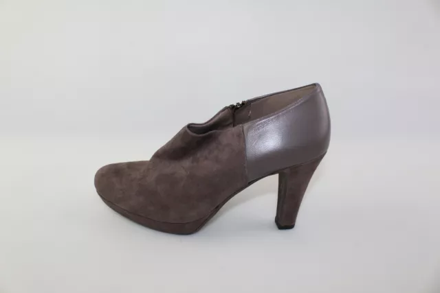chaussures femme ALBANO 38 EU bottines marron daim cuir DH273