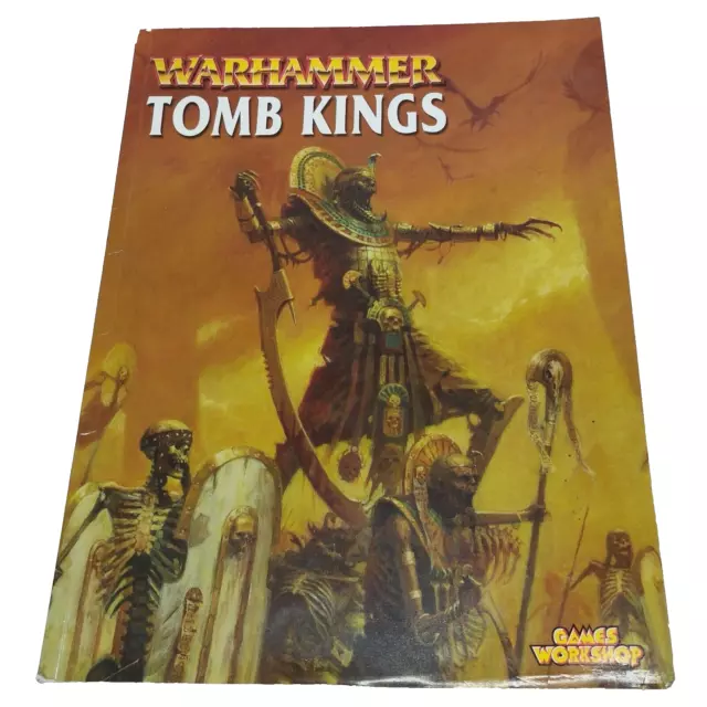 Tomb Kings - Warhammer Fantasy Battles Army Book 2002 fuera de imprenta - Taller de juegos