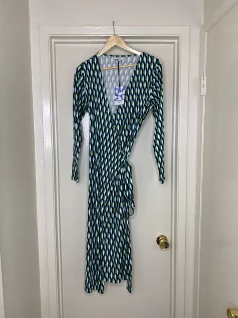 DVF Diane Von Furstenberg x Target Arrow Geo Green Dress NEW SHIPS SAME DAY