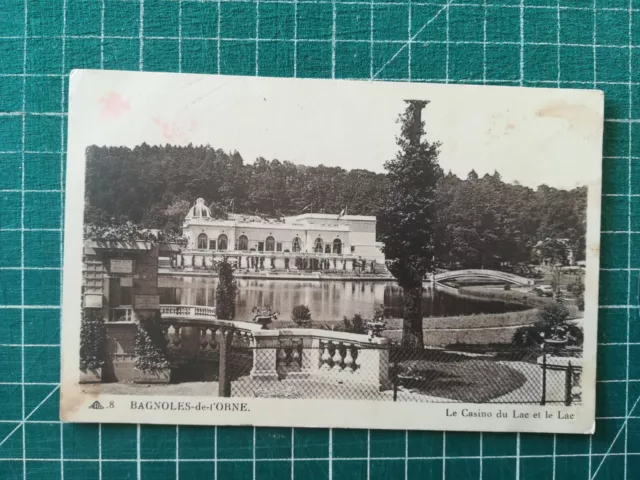 XD234 CPA circa 1930 Bagnoles de l'Orne - casino du lac