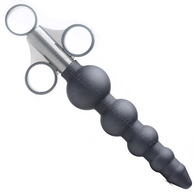 MASTER SERIES SILICONE Graduated Beads Anal Lube Applicator FROM Sensual  Desire 37.99 - PicClick UK