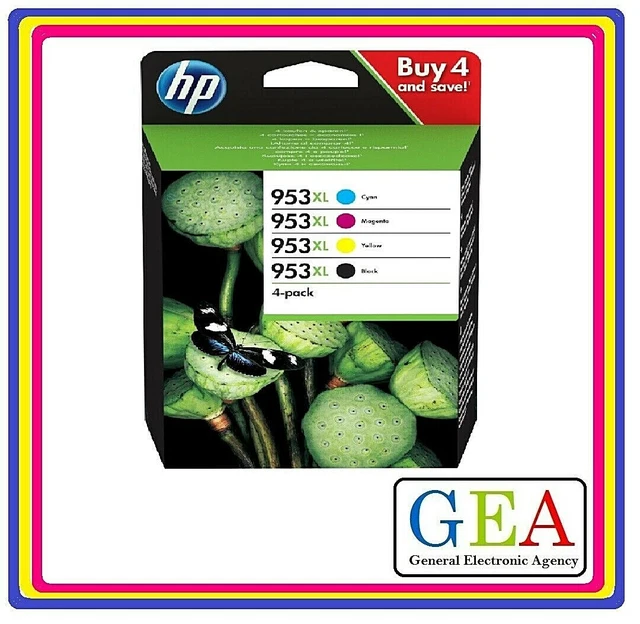 HP953 HP953XL originale , nero e colori, cartuccia singola o multipack