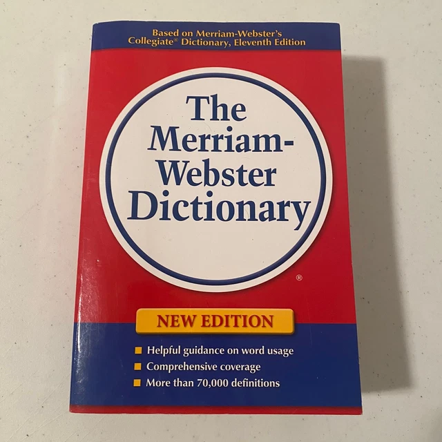 THE MERRIAMWEBSTER DICTIONARY Mass Market Paperback By MerriamWebster