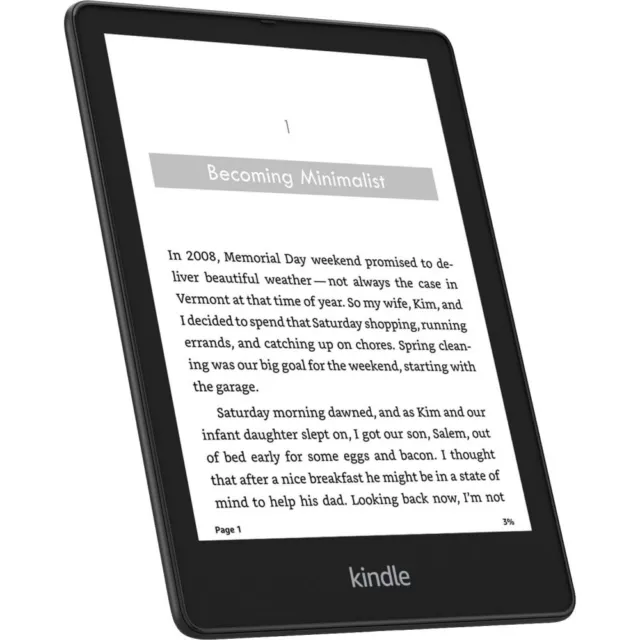 Amazon Kindle Paperwhite Sign Edition 11th Gen 32GB WiFi 6.8" Black - Acceptable