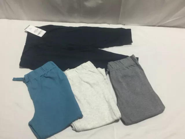 M26 CARTERS Baby Boys 4-Pack Solid-Tone Pull-On Pants Toddler Size 24 Months
