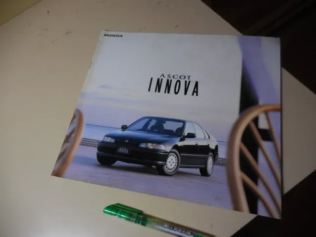 HONDA ASCOT INNOVA Japanese Brochure 1994/02 CB3 CB4 F20A CC4 CC5 H23A 16pp