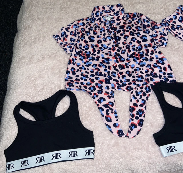 Twin girls age 5 top clothes bundle river island bluezoo Excellent Condition 2