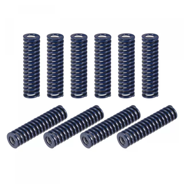 Spring 10pcs 12mm OD 50mm Long Spiral Stamping Light Compression 3D Printer Blue