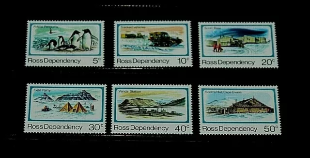 Nz,Ross Dependency  1982 Pictorial Issues In Set Of 6 Fine M/N/H